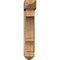 Ekena Millwork Balboa Arts and Crafts Smooth Bracket w/ Offset Brace, Western Red Cedar, 7 1/2"W x 28"D x 40"H BKT0806X28X40BOA03SWR - alternate 3